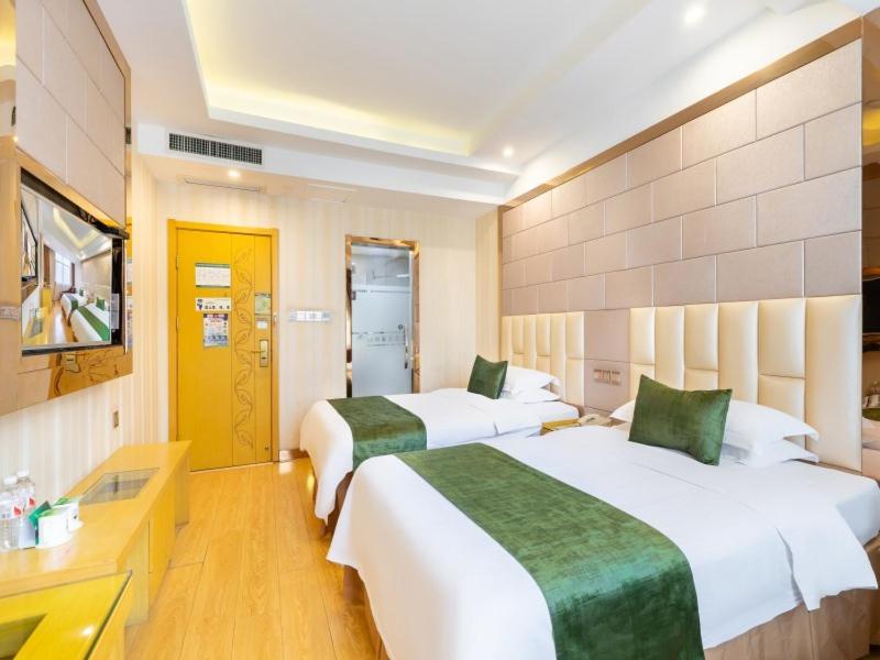 GreenTree Inn Zhejiang Jinhua Yiwu International Trade City Changchun Street Shell Hotel Exterior foto