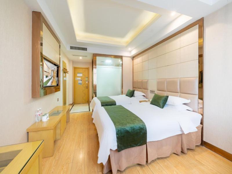 GreenTree Inn Zhejiang Jinhua Yiwu International Trade City Changchun Street Shell Hotel Exterior foto