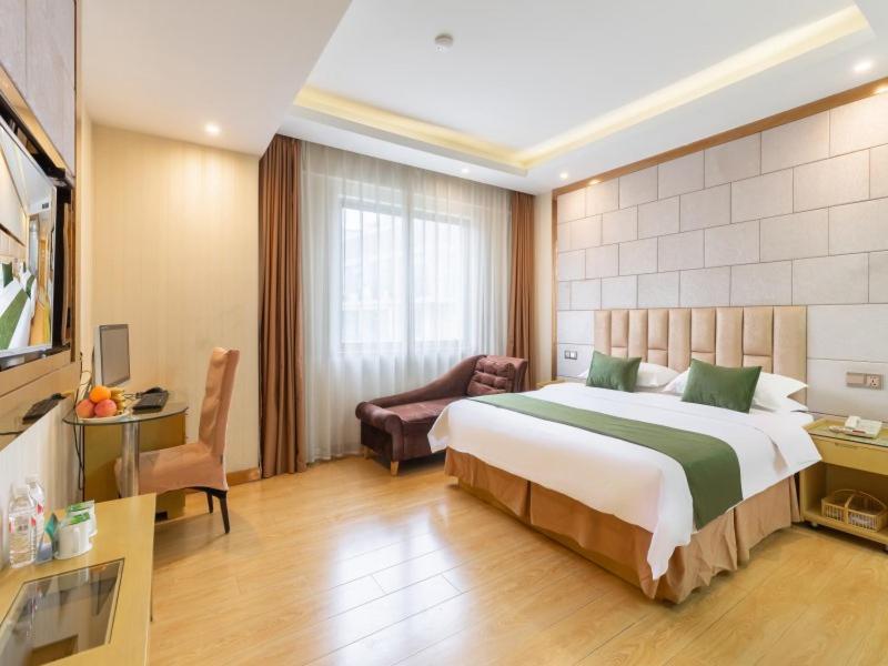 GreenTree Inn Zhejiang Jinhua Yiwu International Trade City Changchun Street Shell Hotel Exterior foto