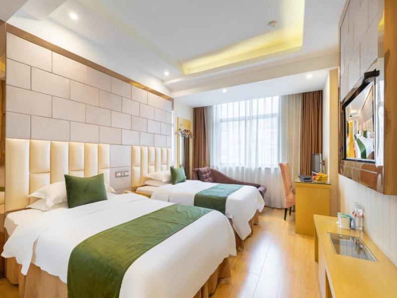 GreenTree Inn Zhejiang Jinhua Yiwu International Trade City Changchun Street Shell Hotel Exterior foto