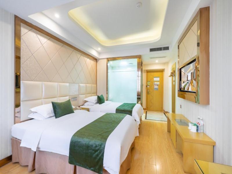 GreenTree Inn Zhejiang Jinhua Yiwu International Trade City Changchun Street Shell Hotel Exterior foto
