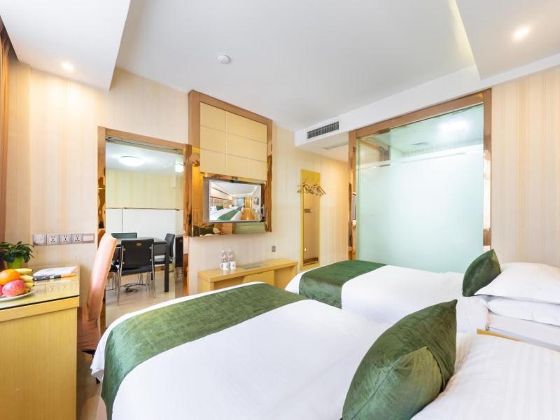GreenTree Inn Zhejiang Jinhua Yiwu International Trade City Changchun Street Shell Hotel Exterior foto