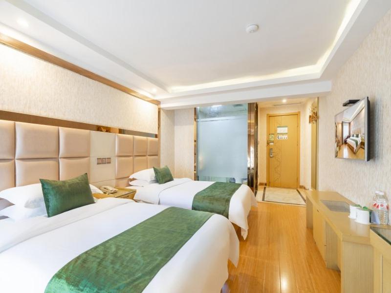 GreenTree Inn Zhejiang Jinhua Yiwu International Trade City Changchun Street Shell Hotel Exterior foto