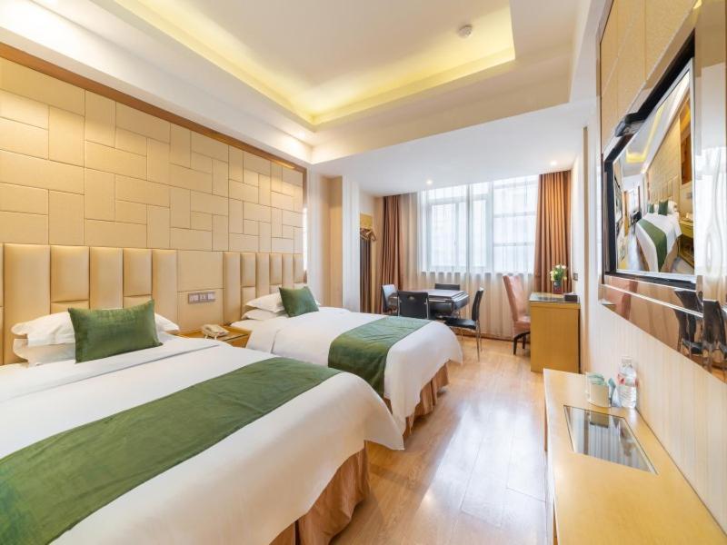 GreenTree Inn Zhejiang Jinhua Yiwu International Trade City Changchun Street Shell Hotel Exterior foto
