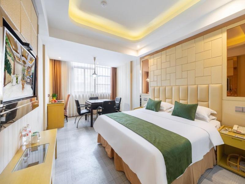 GreenTree Inn Zhejiang Jinhua Yiwu International Trade City Changchun Street Shell Hotel Exterior foto