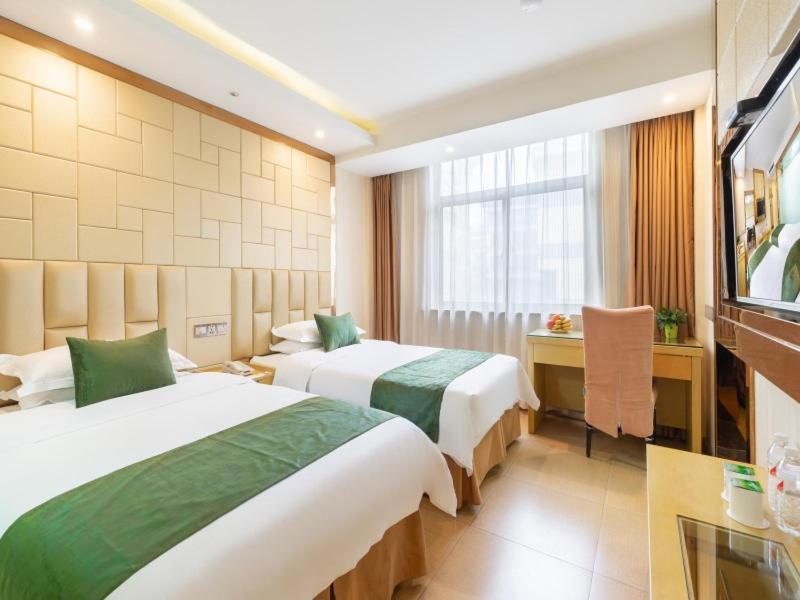 GreenTree Inn Zhejiang Jinhua Yiwu International Trade City Changchun Street Shell Hotel Exterior foto