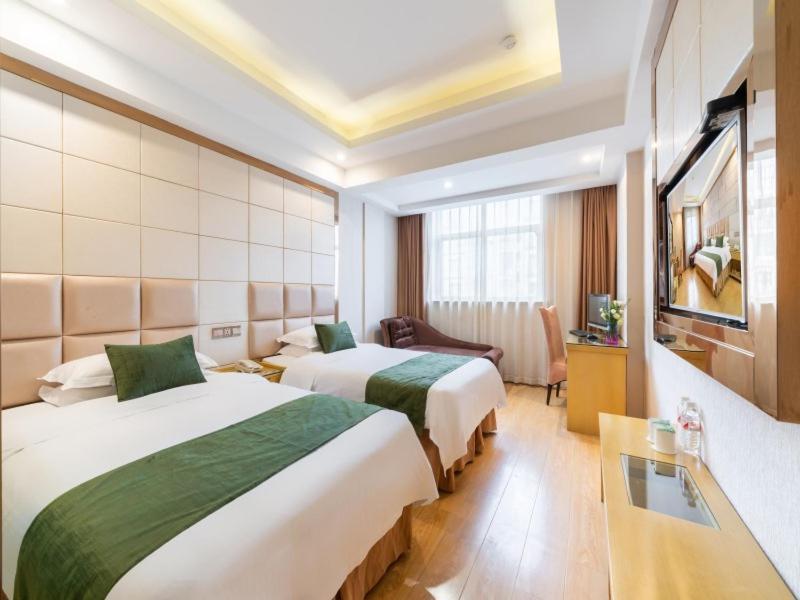 GreenTree Inn Zhejiang Jinhua Yiwu International Trade City Changchun Street Shell Hotel Exterior foto