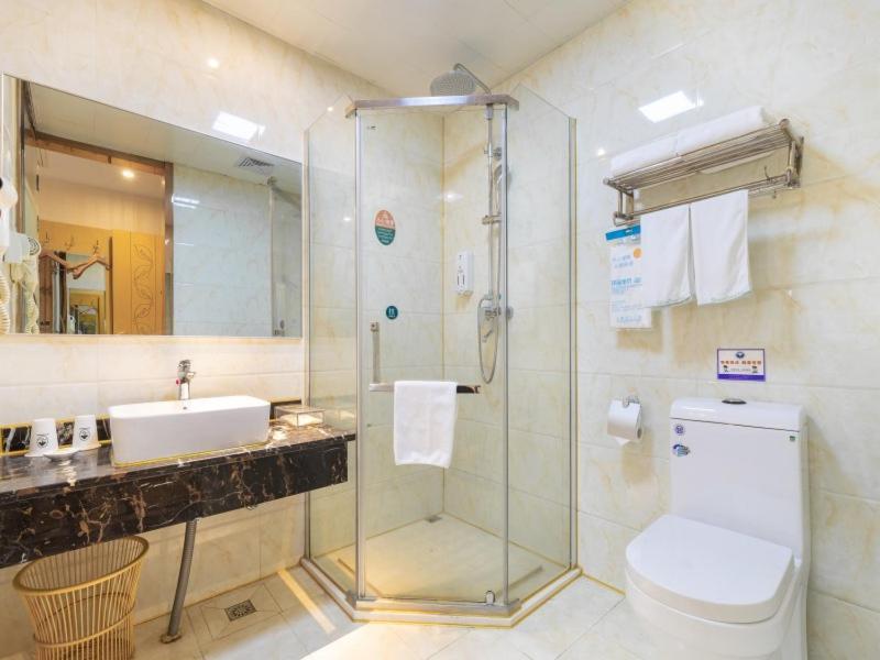 GreenTree Inn Zhejiang Jinhua Yiwu International Trade City Changchun Street Shell Hotel Exterior foto