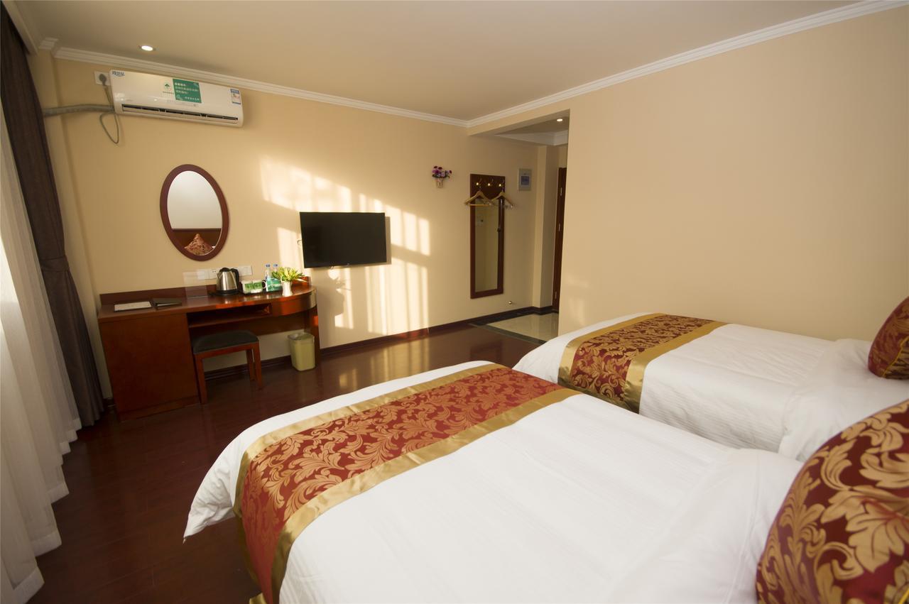 GreenTree Inn Zhejiang Jinhua Yiwu International Trade City Changchun Street Shell Hotel Exterior foto